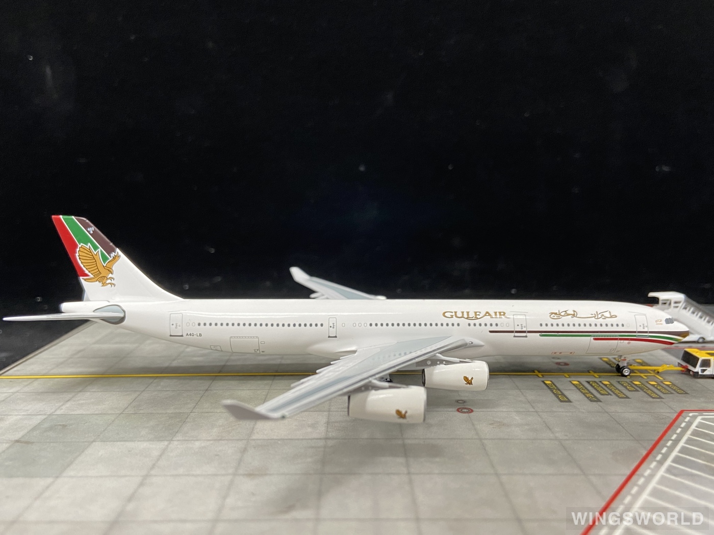 AeroClassics 1:400 AC4A4OLB Gulf Air 海湾航空 Airbus A340-300 A4O-LB