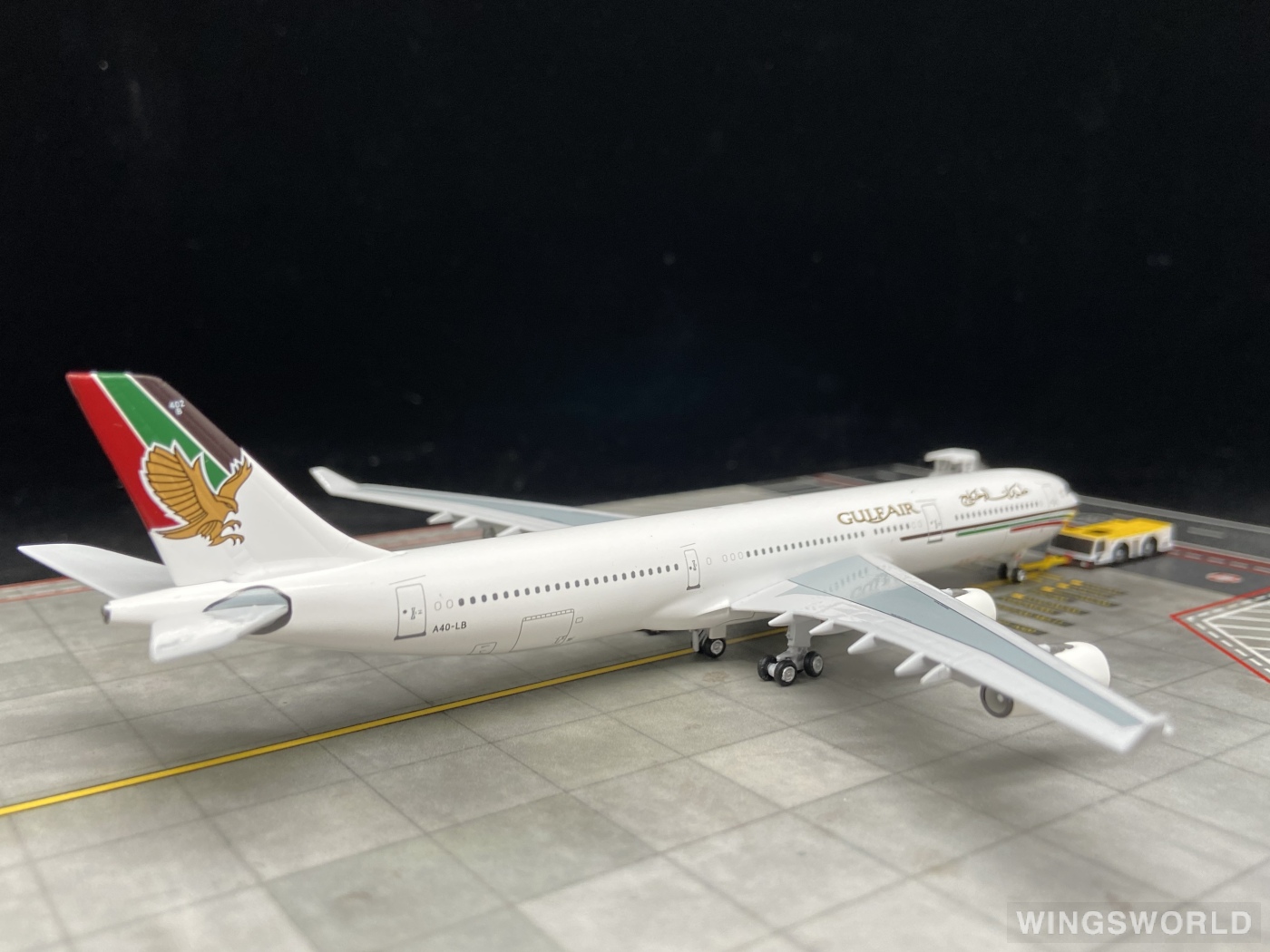 AeroClassics 1:400 AC4A4OLB Gulf Air 海湾航空 Airbus A340-300 A4O-LB