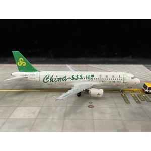 Spring Airlines 春秋航空 Airbus A320 B-6708 第三届上海航空收藏展览特供机，附带限量卡 AC4B6708 AeroClassics 1:400
