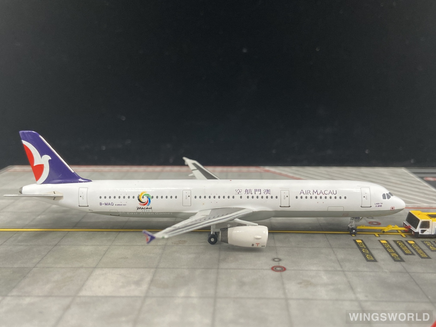 Apollo 1:400 A13091 Air Macau 澳门航空 Airbus A321 B-MAQ