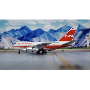 TWA 环球航空 Boeing 747SP N57203 波士顿快线 NG07020 NGmodels 1:400