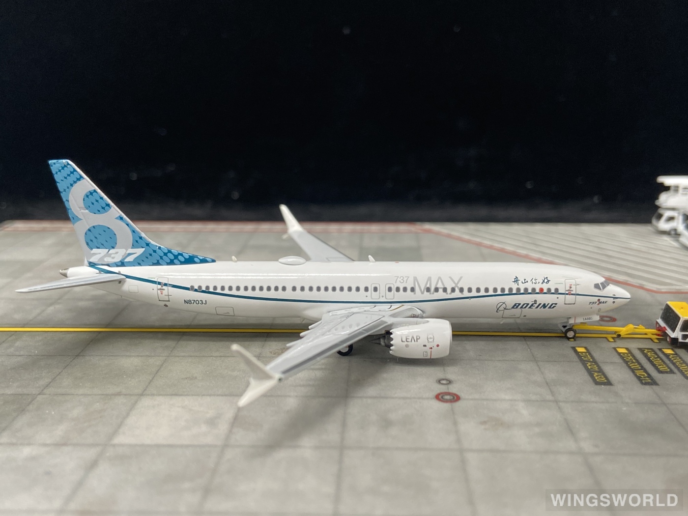 Pandamodel 1:400 PMN8703J Boeing 波音公司 Boeing 737 MAX 8 N8703J