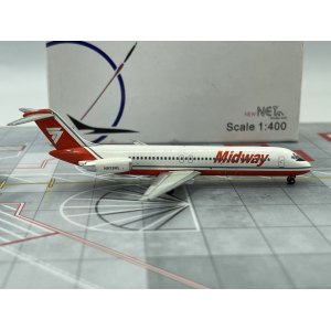 Midway Airlines 中途航空 McDonnell Douglas DC-9 N933ML  NETN933ML netmodels@ 1:400