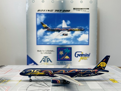Gemini 1/400 B757-200 ATA航空 Gemini 1/400 B757-200 ATA航空 - メルカリ