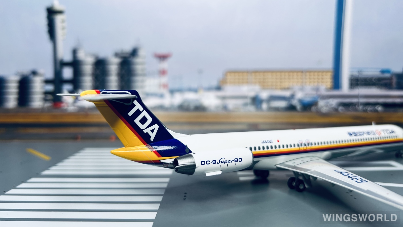 JC Wings 1:200 EW2M81003 Toa Domestic Airlines 东亚国内航空 McDonnell Douglas MD-81 JA8469