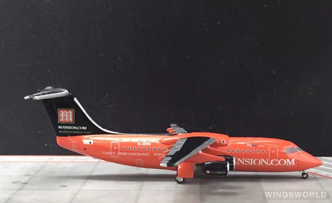 Jet-X 1:400 JET-211 Flybe 弗莱比航空 BAe 146 G-JEBG