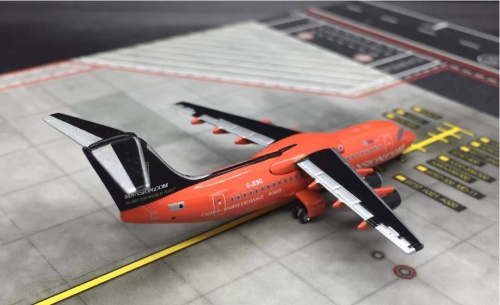 1:400 Jet-X 400 コレクション 368A BAe 146-100 ダイキャスト モデル