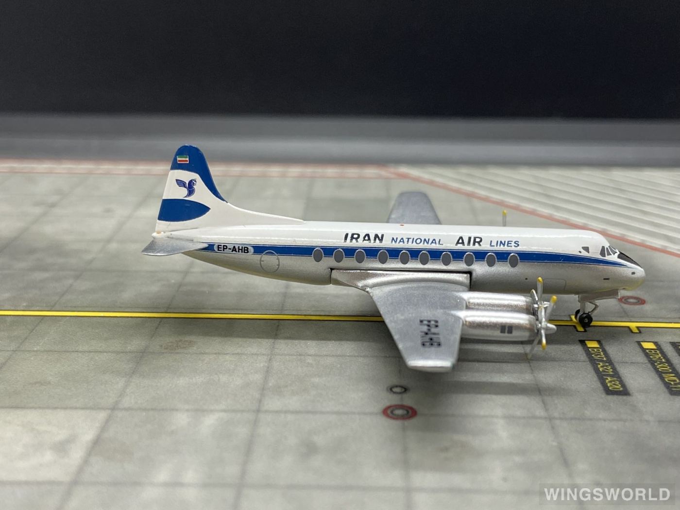 AeroClassics 1:400 AC411014 Iran Air 伊朗航空 Vickers Viscount EP-AHB