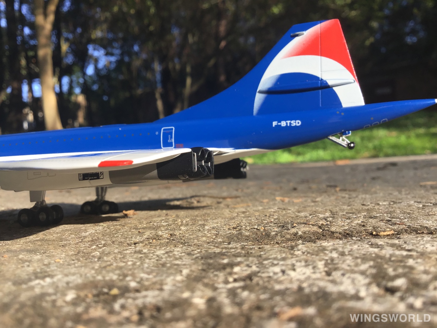JC Wings 1:200 XX2851A Air France 法国航空 Concorde F-BTSD