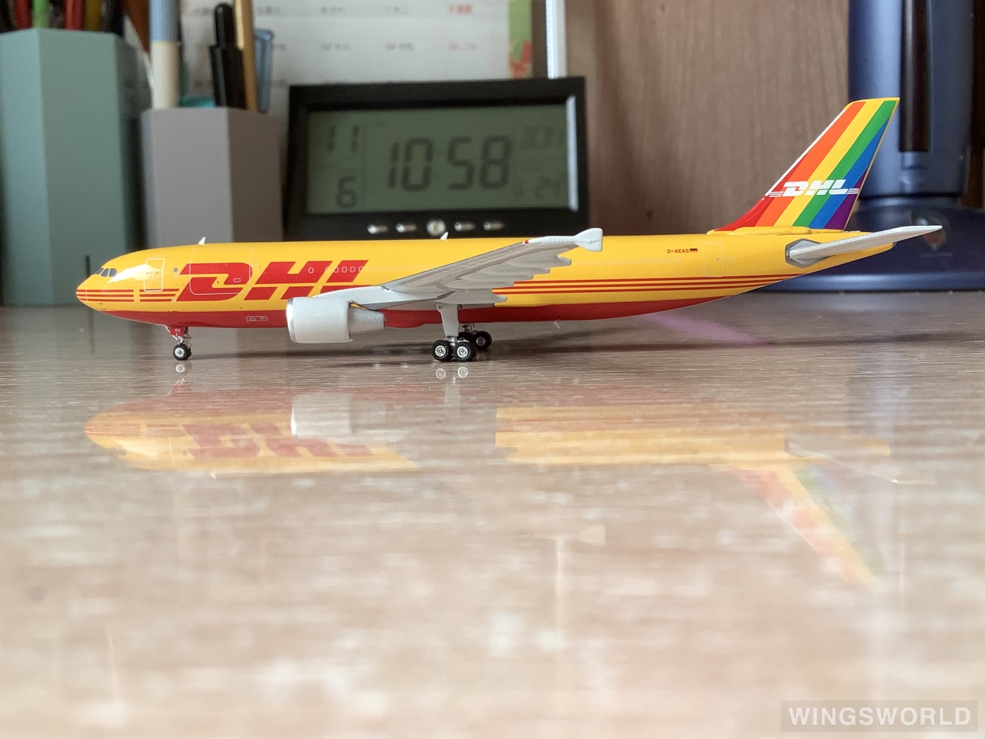 Phoenix 1:400 PH04473 DHL 敦豪 Airbus A300-600 D-AEAS