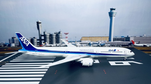 ANA 全日空 787-10 JA900A AV アビエーション スタンド付き ANA 787-10 全日空 JA900A av スタンド付き 1:400 - メルカリ