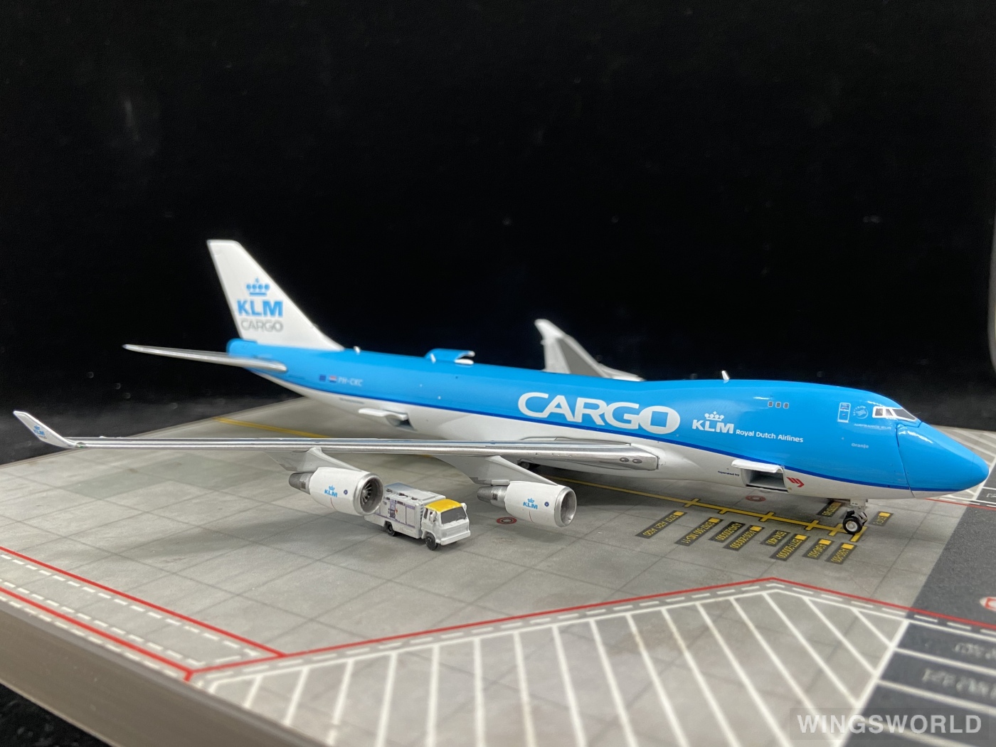 Geminijets 1:400 GJKLM2077 KLM 荷兰皇家航空 Boeing 747-400 PH-CKC