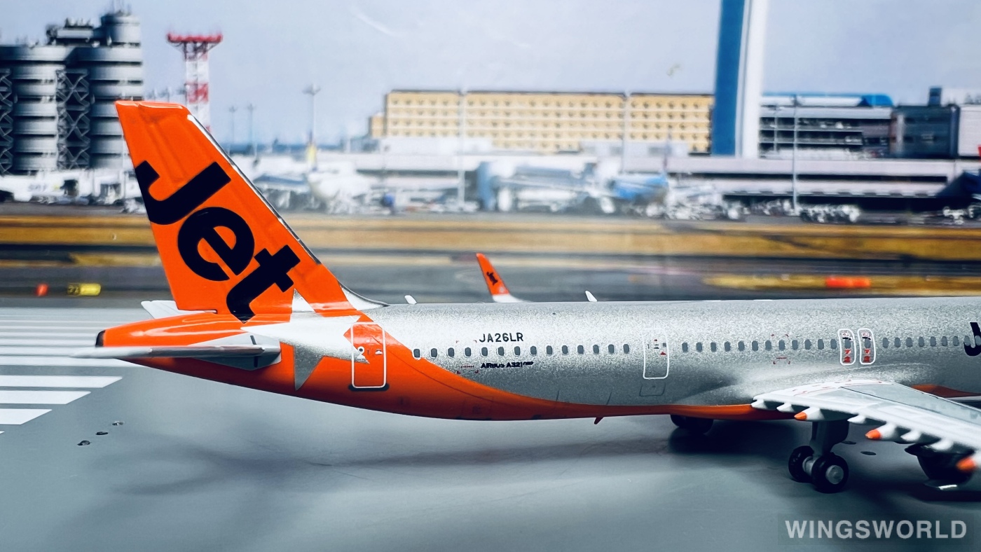 NGmodels 1:400 NG13052 Jetstar 捷星航空 Airbus A321neo JA26LR