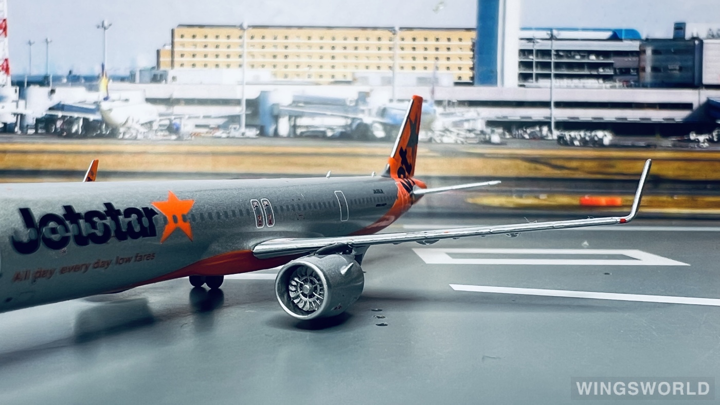 NGmodels 1:400 NG13052 Jetstar 捷星航空 Airbus A321neo JA26LR