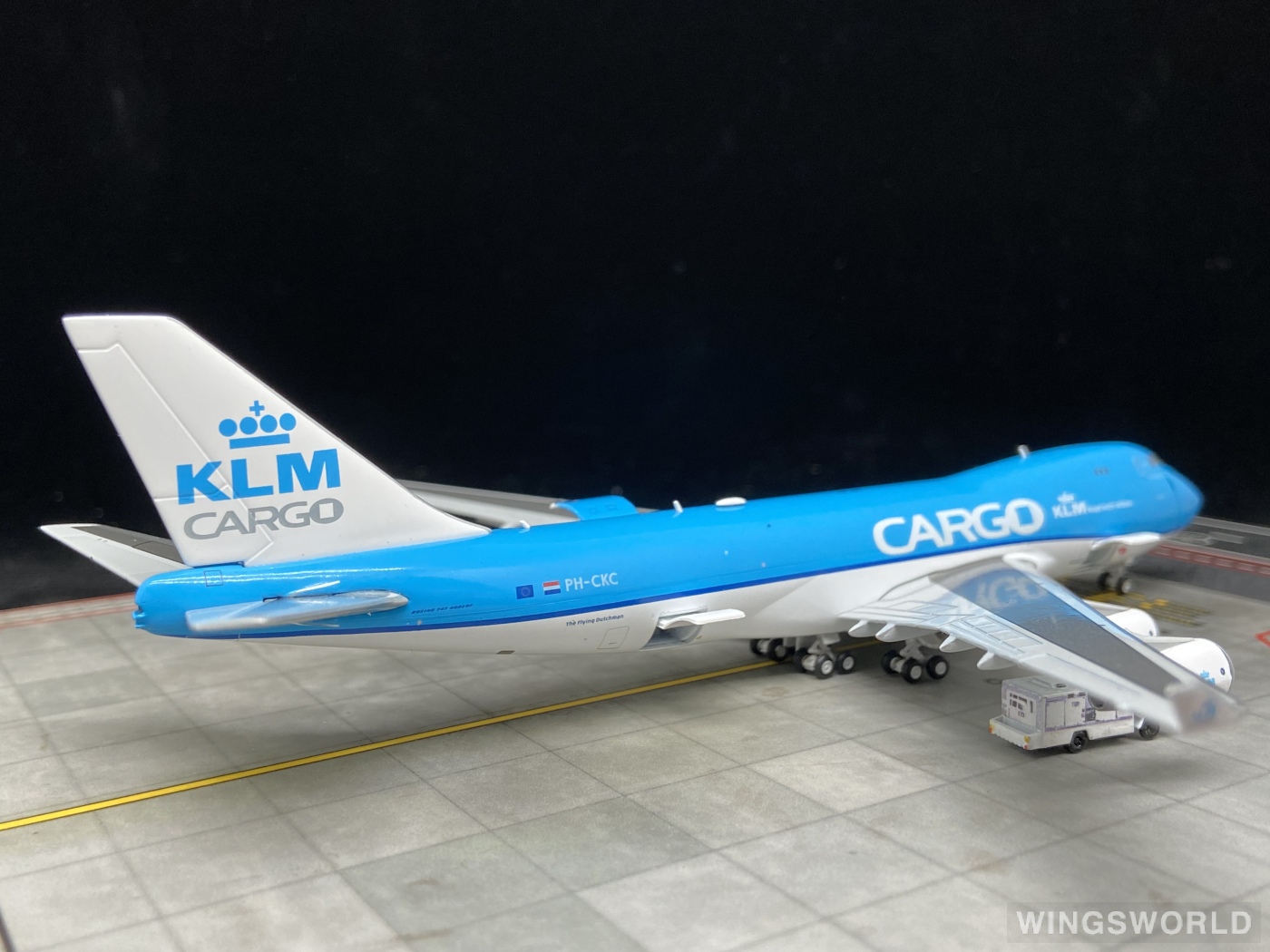 Geminijets 1:400 GJKLM2077 KLM 荷兰皇家航空 Boeing 747-400 PH-CKC