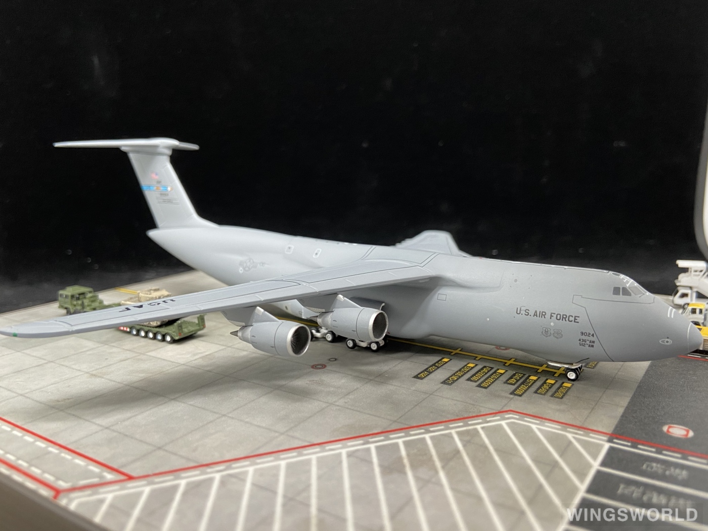 Geminijets 1:400 GMUSA122 USAF 美国空军 Lockheed C-5 69-0024