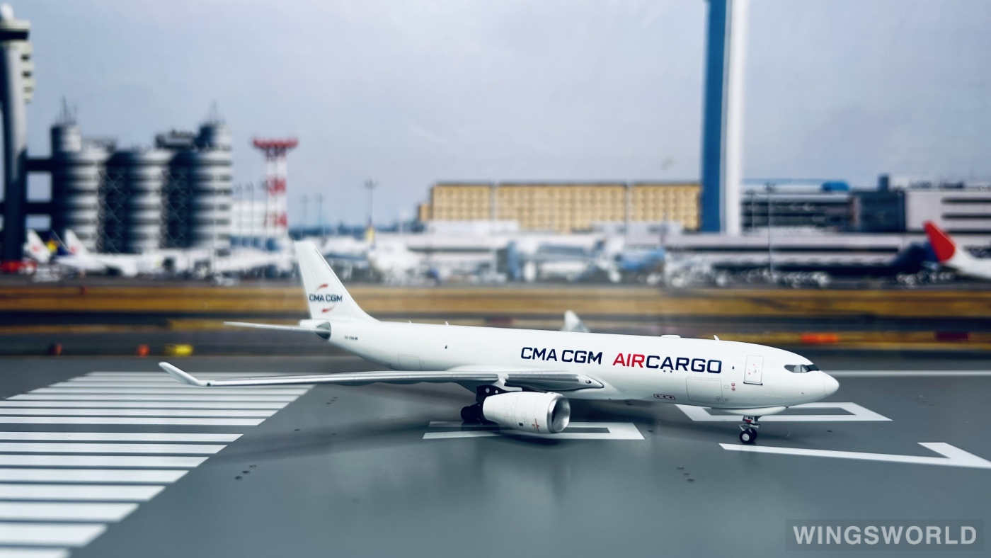 NGmodels 1:400 NG61050 CMA CGM Air Cargo Airbus A330-200 OO-CMA