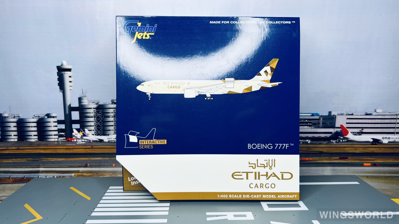 Geminijets 1:400 GJETD2146 Etihad Airways 阿提哈德航空 Boeing 777-200LR A6-DDE