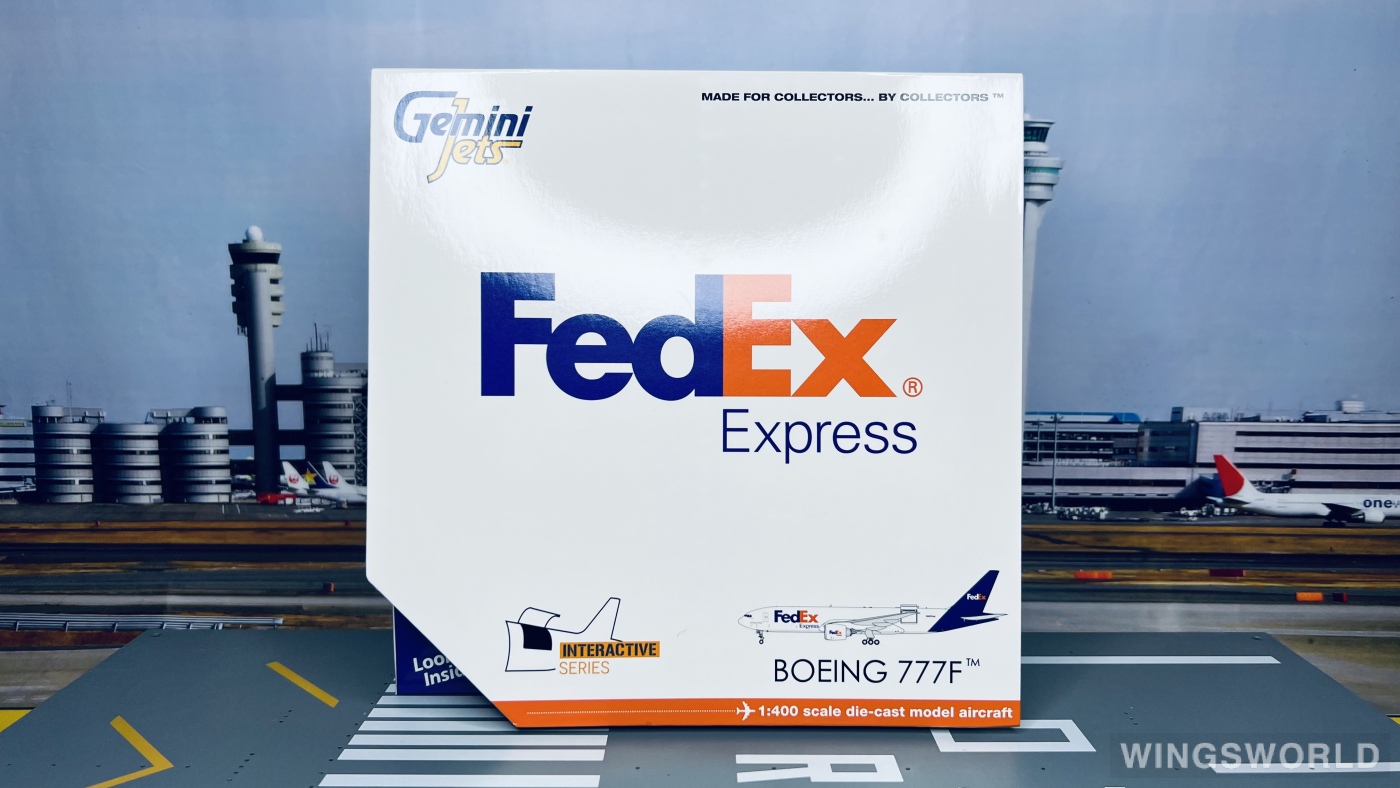Geminijets 1:400 GJFDX2140 FedEx 联邦快递 Boeing 777F N889FD