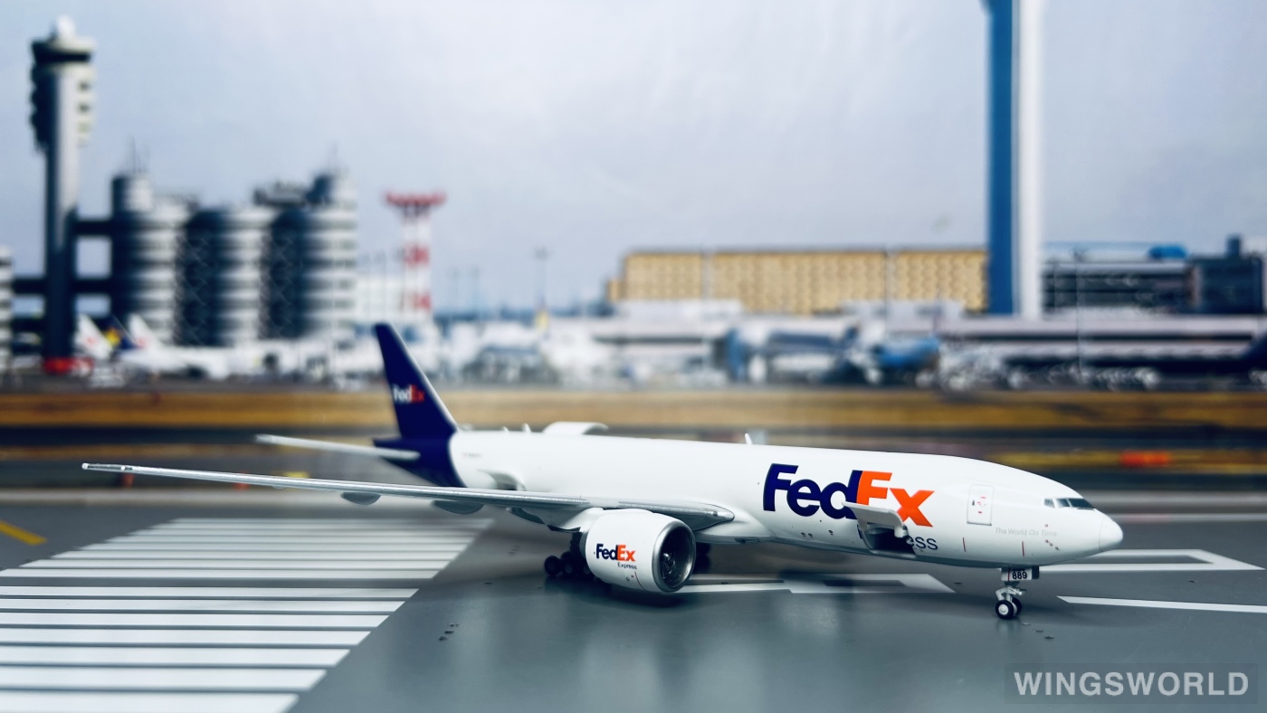 Geminijets 1:400 GJFDX2140 FedEx 联邦快递 Boeing 777F N889FD