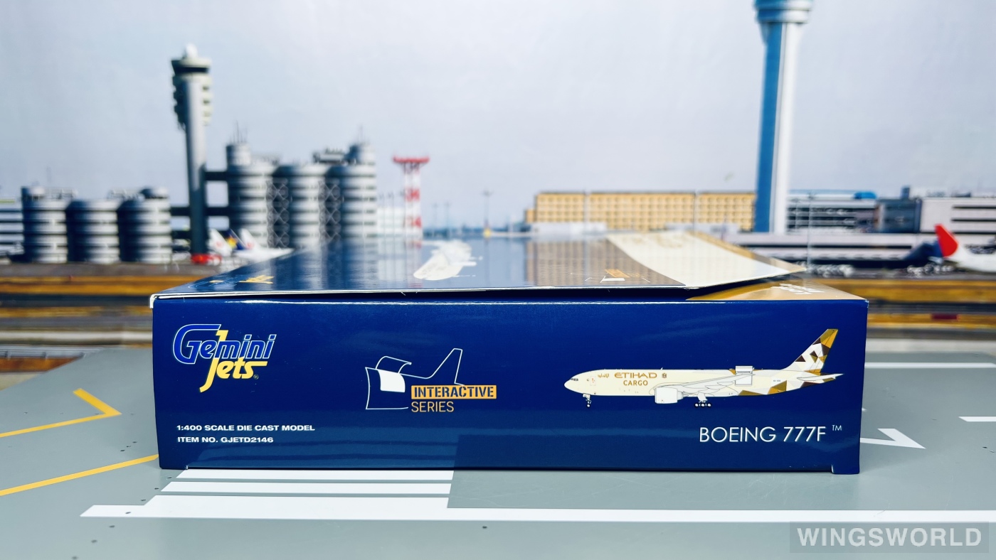 Geminijets 1:400 GJETD2146 Etihad Airways 阿提哈德航空 Boeing 777-200LR A6-DDE