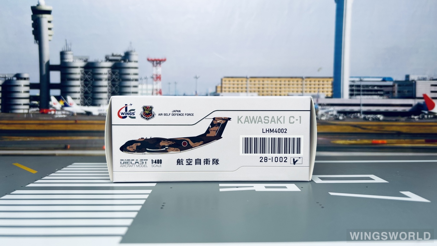 JC Wings 1:400 Kawasaki C-1 JASDF 日本航空自卫队LHM4002 28