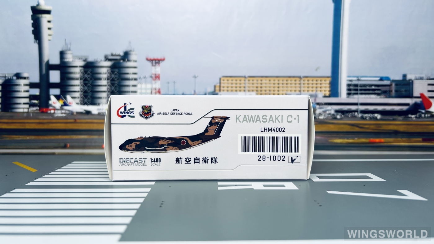 JC Wings 1:400 LHM4002 JASDF 日本航空自卫队 Kawasaki C-1 28-1002