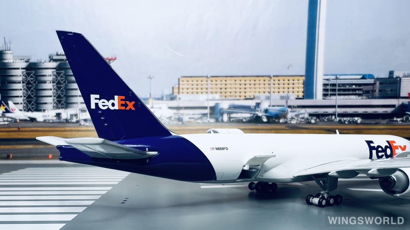 Geminijets 1:400 GJFDX2140 FedEx 联邦快递 Boeing 777F N889FD