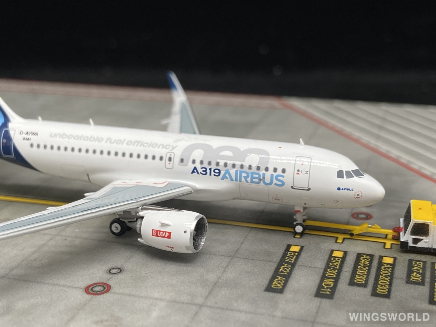 Pandamodel 1:400 202207 Airbus 空中客车 Airbus A319neo D-AVWA