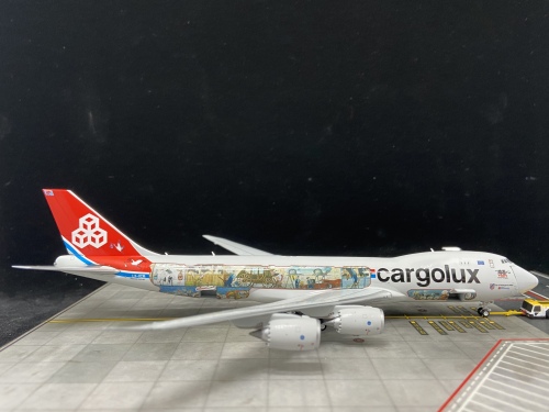 XX4709C Cargolux 卢森堡货运航空Boeing 747-8F LX-VCM 开门货机