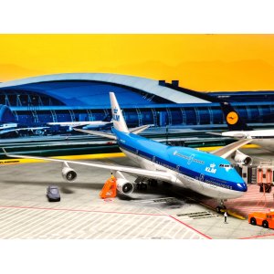 KLM 荷兰皇家航空 Boeing 747-400 PH-BFA  016230 Herpa Premium 1:200