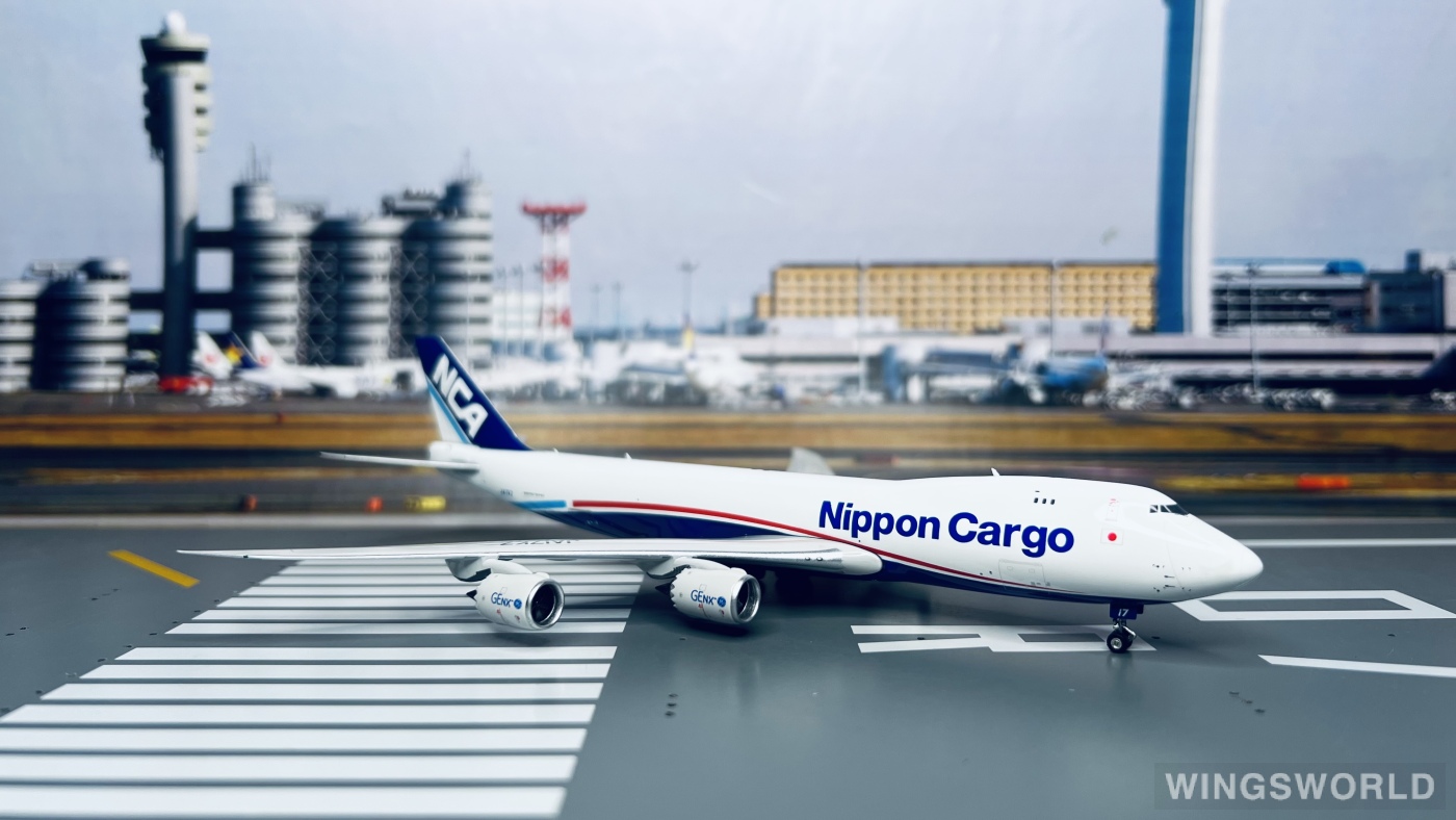 Phoenix 1:400 PH04477 Nippon Cargo Airlines 日本货物航空 Boeing 747-8F JA17KZ