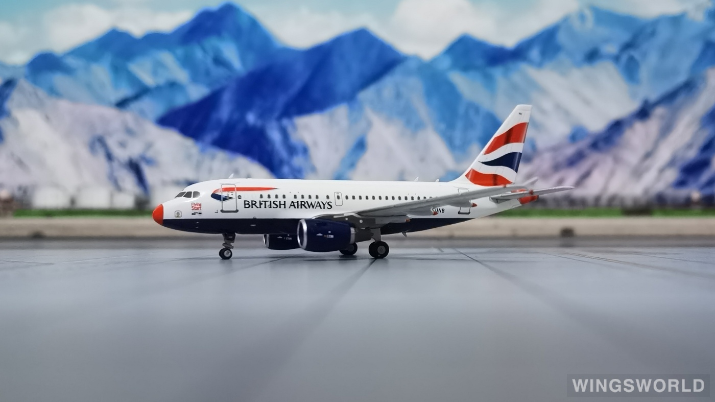 NGmodels 1:400 NG48002 British Airways 英国航空 Airbus A318 G-EUNB