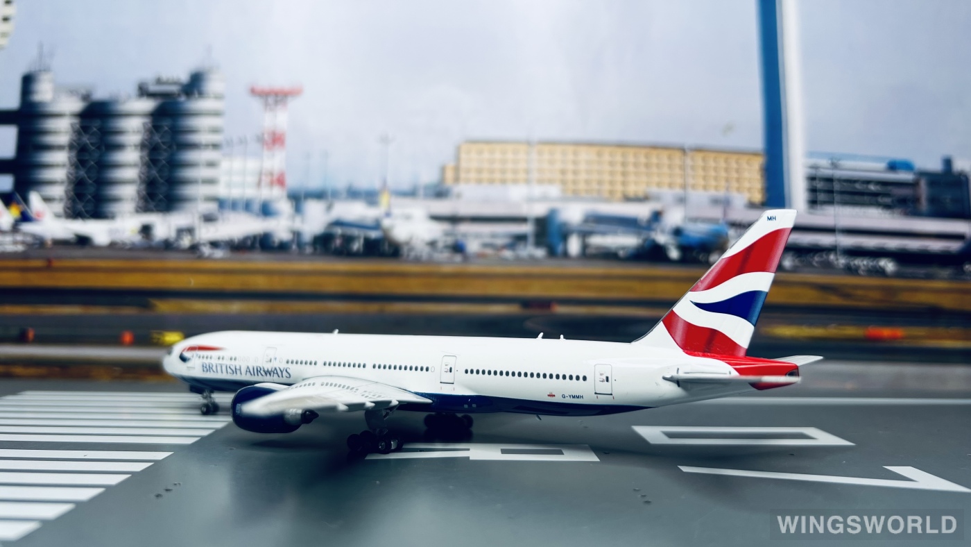 Phoenix 1:400 PH10840 British Airways 英国航空 Boeing 777-200 G-YMMH