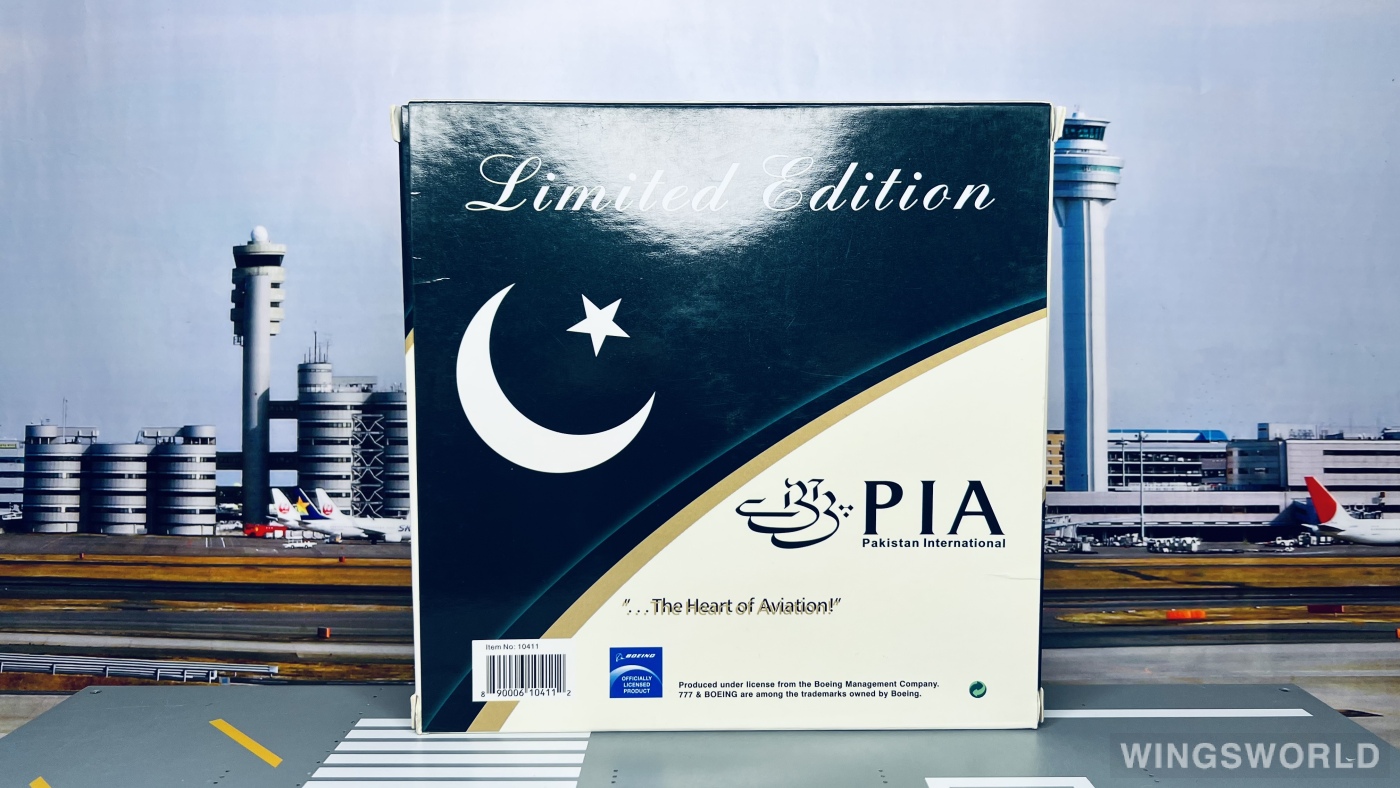 Phoenix 1:400 PH10411 PIA 巴基斯坦航空 Boeing 777-200 AP-BGK