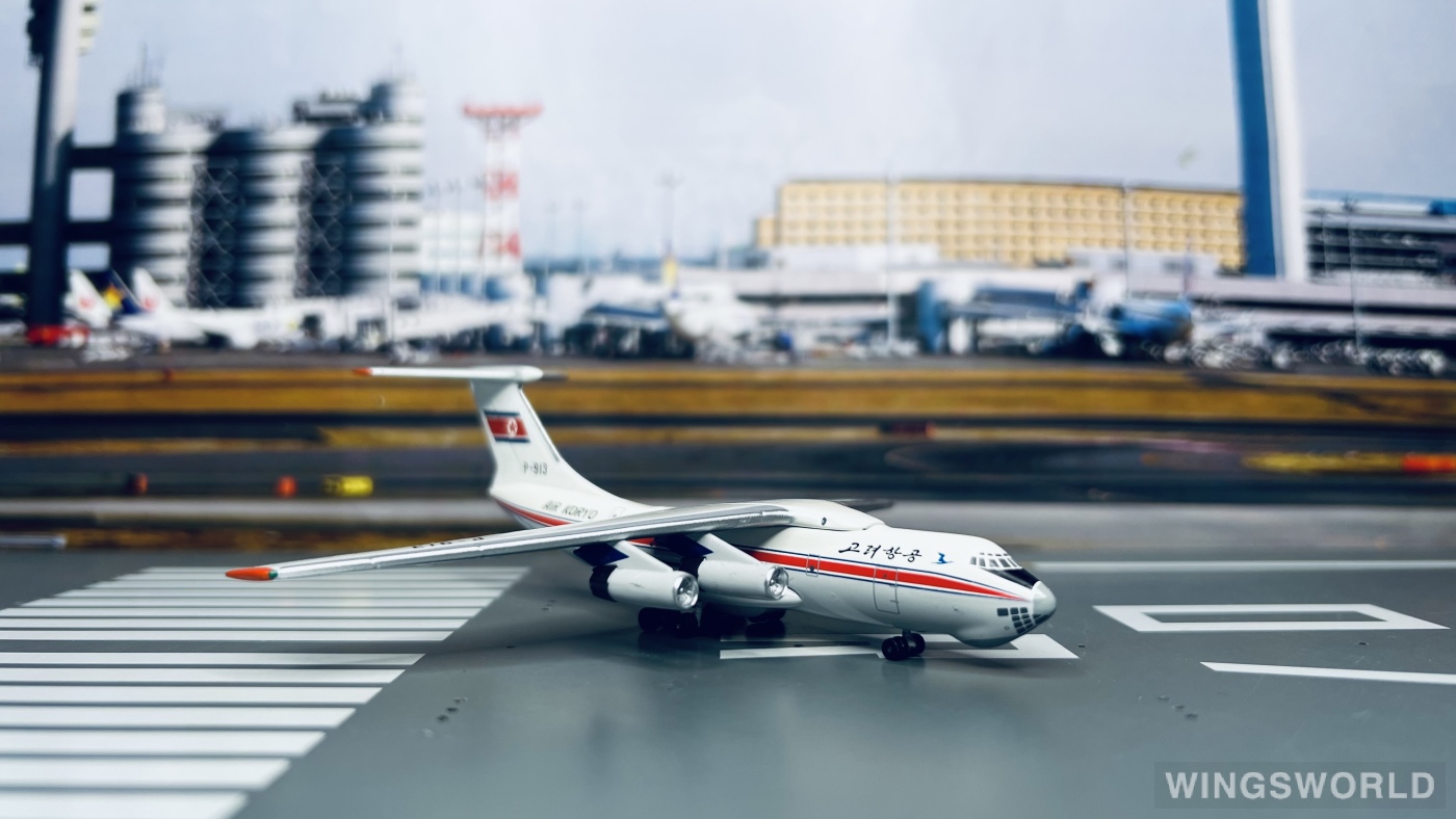 AeroClassics 1:400 ACP913 Air Koryo 朝鲜高丽航空 Ilyushin Il-76 P-913