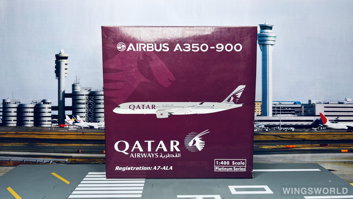 Phoenix 1:400 PH11009 Qatar 卡塔尔航空 Airbus A350-900 A7-ALA