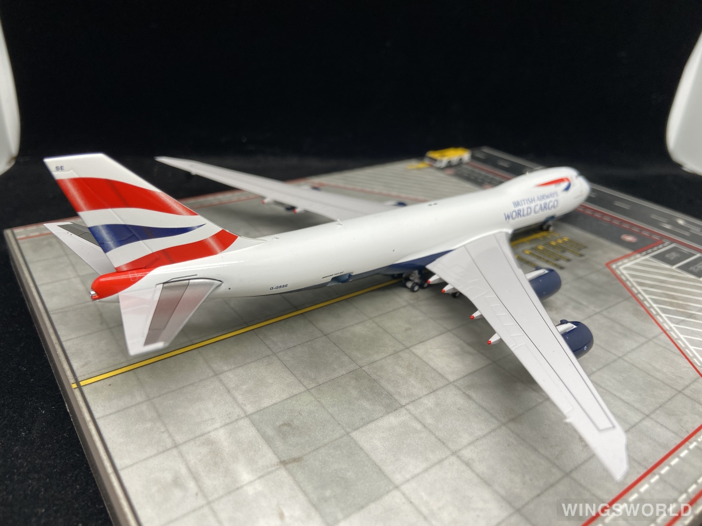 JC Wings 1:400 EW4748008 British Airways 英国航空 Boeing 747-8F G-GSSE