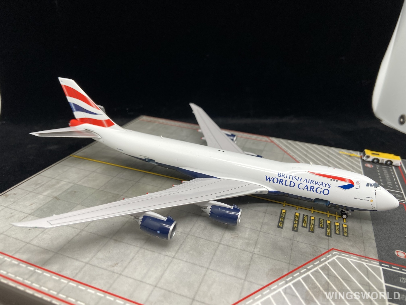 JC Wings 1:400 EW4748008 British Airways 英国航空 Boeing 747-8F G-GSSE
