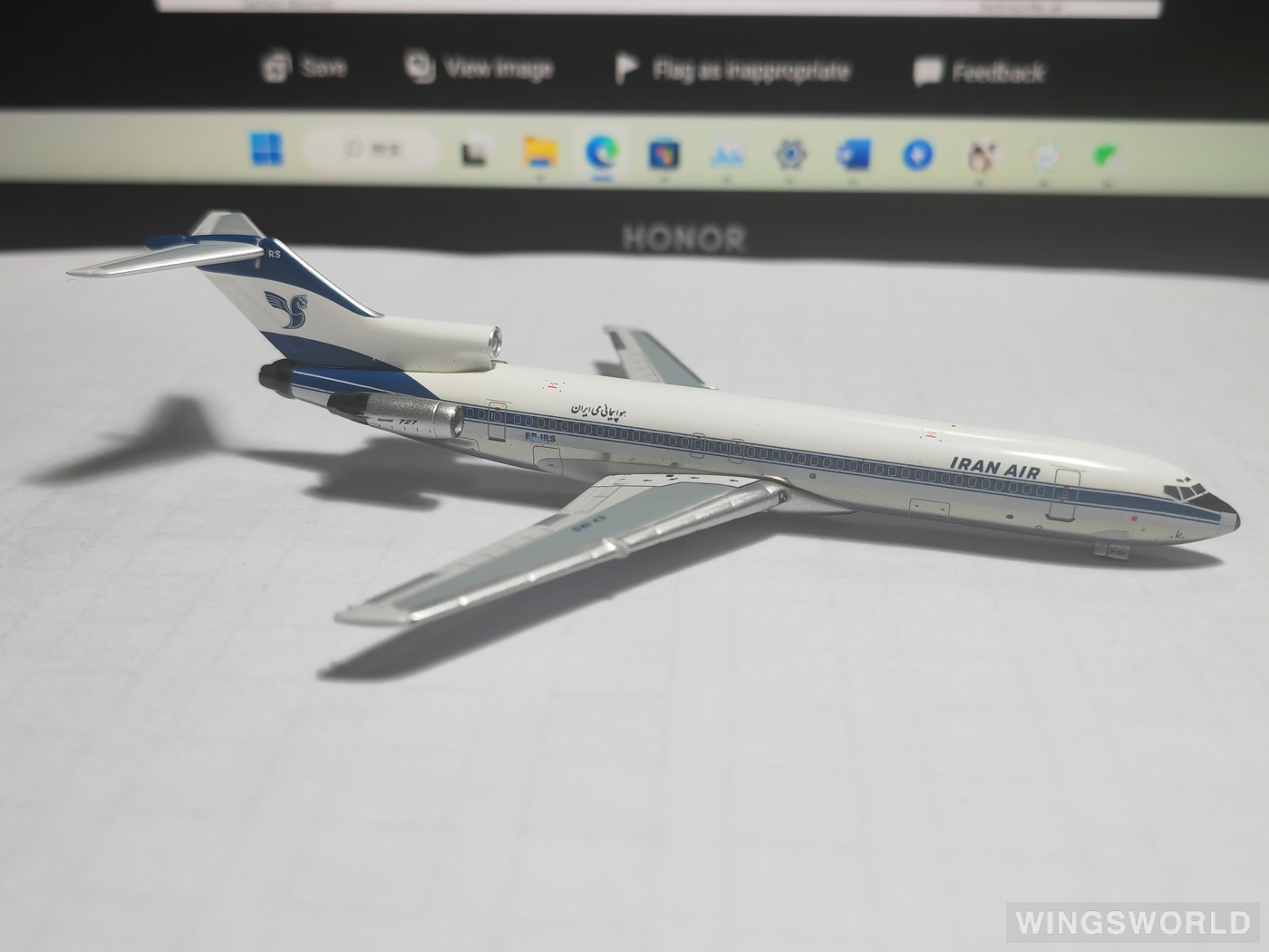 AeroClassics 1:400 ACEPIRS Iran Air 伊朗航空 Boeing 727-200 EP-IRS