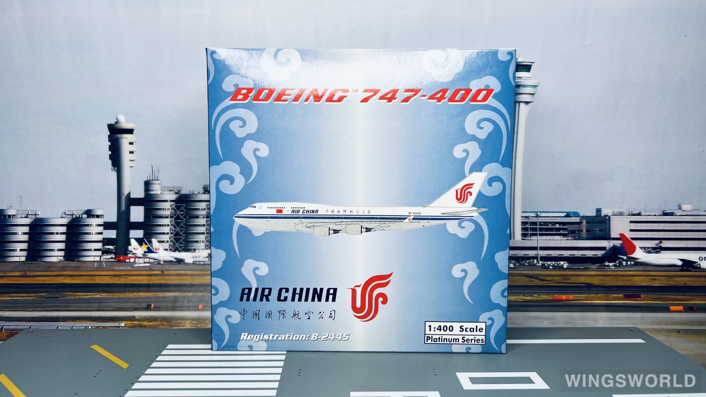 Phoenix 1:400 PH10549 Air China 中国国际航空 Boeing 747-400 B-2445