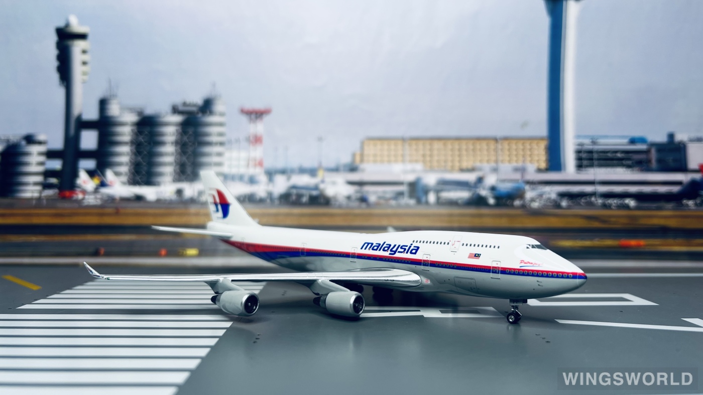 Phoenix 1:400 PH10607 Malaysia Airlines 马来西亚航空 Boeing 747-400 9M-MPP