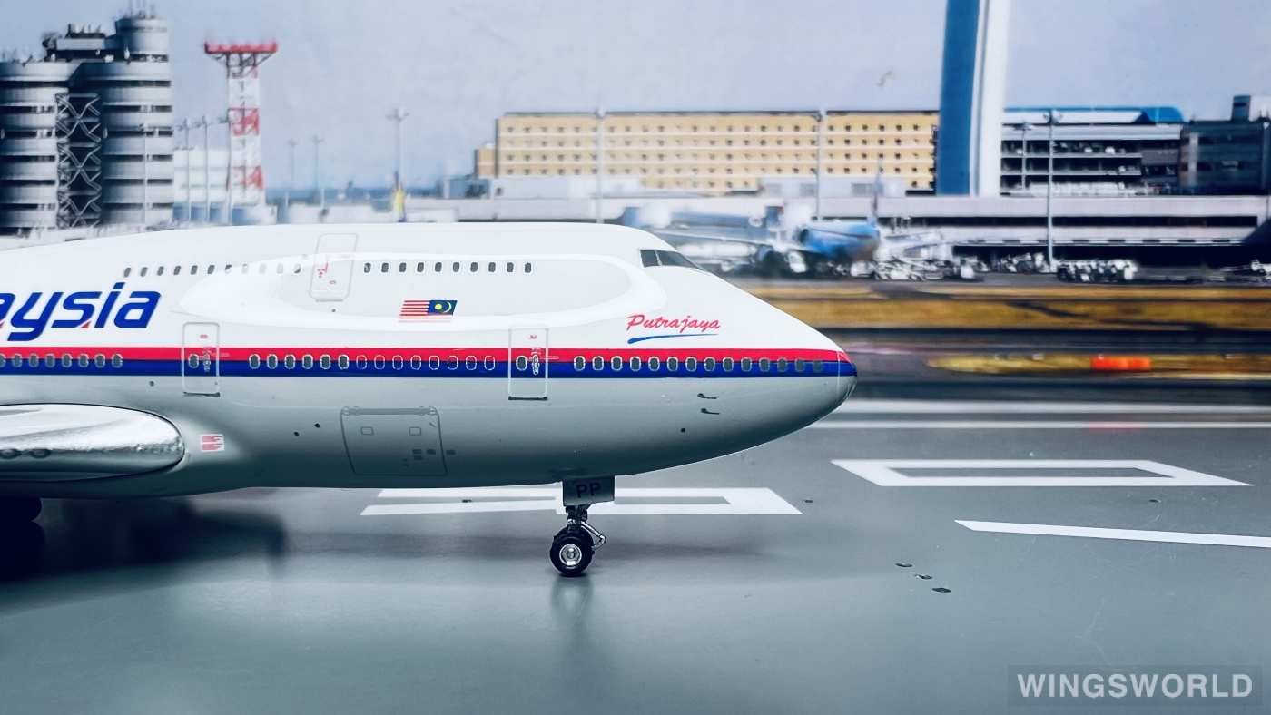 Phoenix 1:400 PH10607 Malaysia Airlines 马来西亚航空 Boeing 747-400 9M-MPP