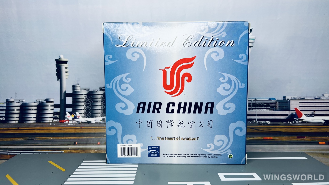 Phoenix 1:400 PH10549 Air China 中国国际航空 Boeing 747-400 B-2445