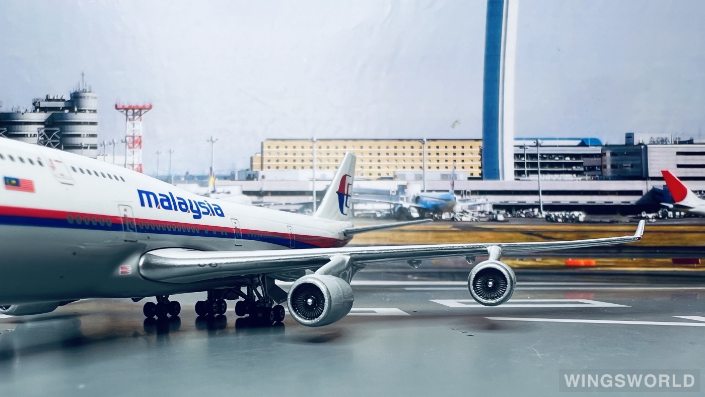 Phoenix 1:400 PH10607 Malaysia Airlines 马来西亚航空 Boeing 747-400 9M-MPP
