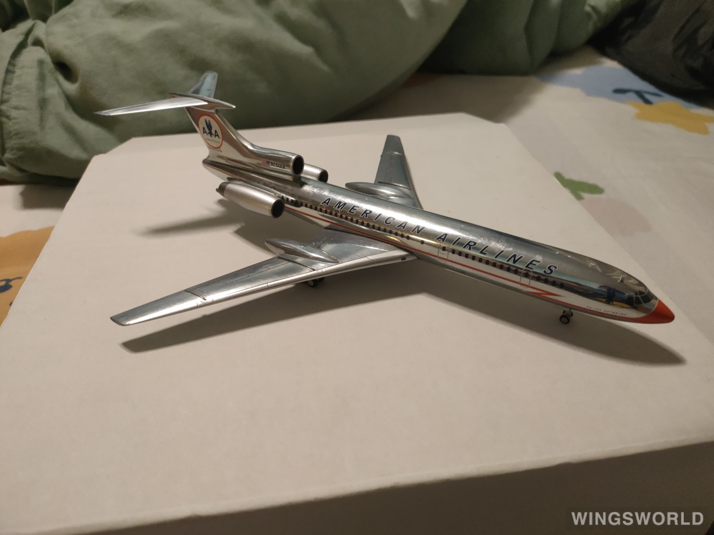 JC Wings 1:200 XX2736 American Airlines 美国航空 Tupolev Tu-154 N154AA