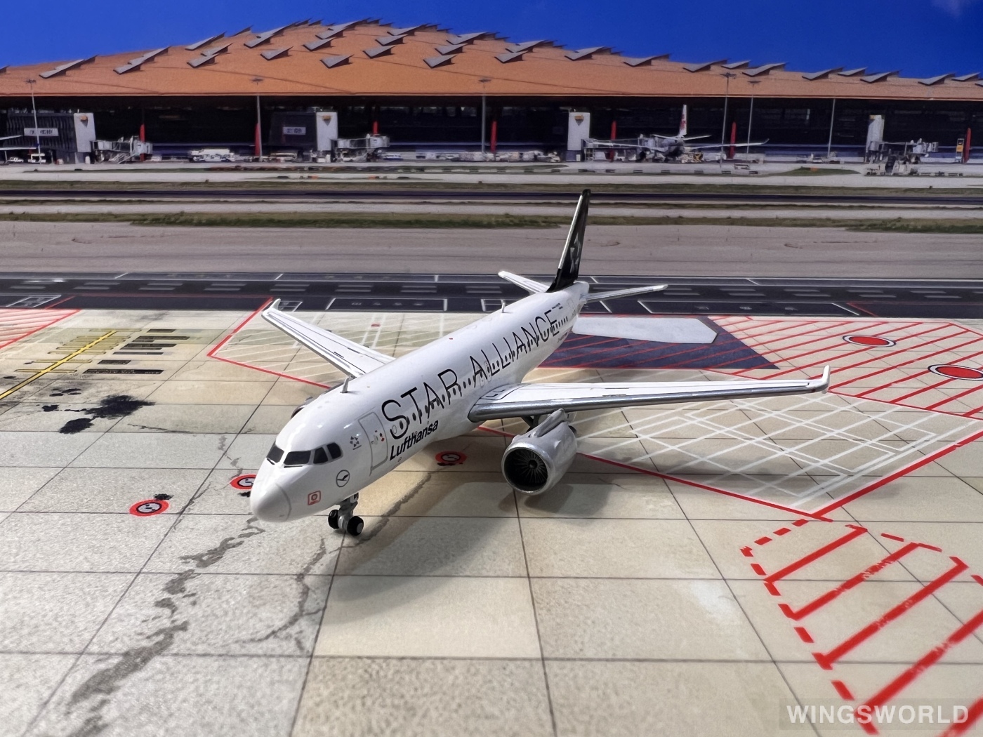 JC Wings 1:400 XX4077 Lufthansa 汉莎航空 Airbus A320 D-AIPD