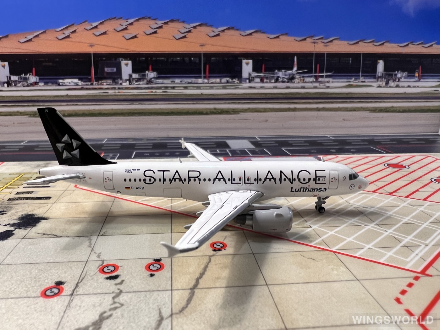 JC Wings 1:400 XX4077 Lufthansa 汉莎航空 Airbus A320 D-AIPD