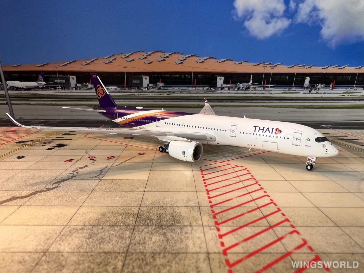 Aviation400 1:400 AV4147 Thai Airways 泰国国际航空 Airbus A350-900 HS-THN