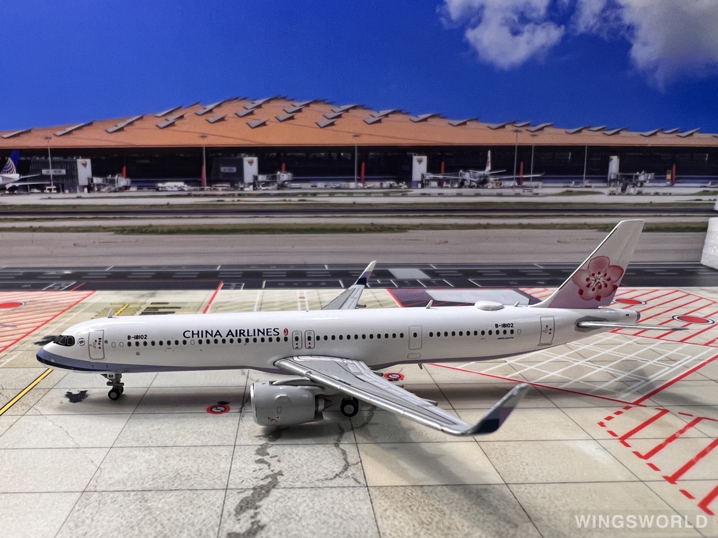 JC Wings 1:400 Airbus A321neo China Airlines 中华航空XX40032 B